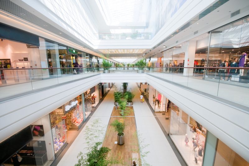 Modern shopping mall. Shopping centre
